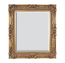  Washington Framed Mirror Finished in Real Gold Leaf