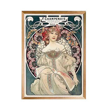  Vintage Art Nouveau Prints Posters on Canvas