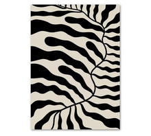  Abstract Matisse Beige and Black Art Canvas Prints