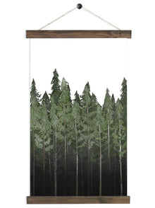  Into the Woods | Unique Wall Hanging Art by Jessica Rose