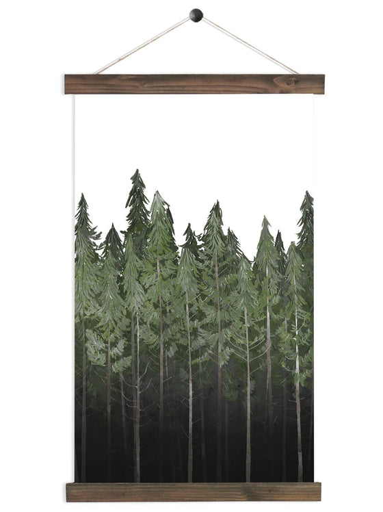 Into the Woods | Unique Wall Hanging Art by Jessica Rose