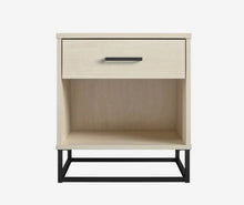  Modern Minimalist Nightstand with Drawer