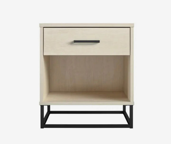 Modern Minimalist Nightstand with Drawer