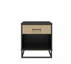 Modern Minimalist Nightstand with Drawer