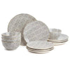 Dot 12 Piece Dinnerware Set | Other Colors Available
