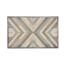  Handmade Rustic Multi-Colored Geometric Wall Art