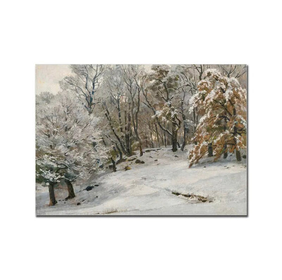 Winter Canvas Wall Prints -Available in Several Sizes