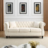Ivory Chesterfield Sofa