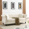 Ivory Chesterfield Sofa