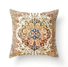 Handmade Bohemian Style Throw Pillow Cover in Ivory, Blush, and Apricot Yellow