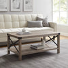 Magnolia Rustic Farmhouse Style Coffee Table