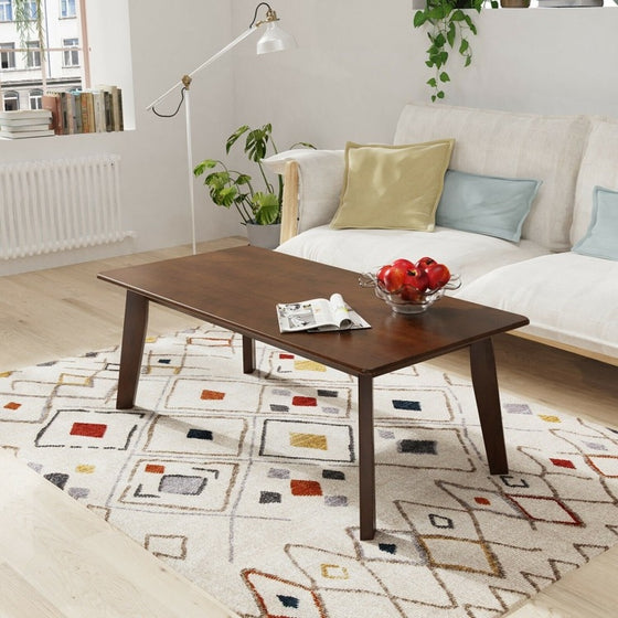 Minimalist Table in Rich Espresso Finish