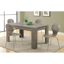  Modern 60 x 36 inch Dark Taupe Rectangular Dining Table