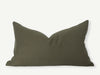 Dark Olive Pillow Cover -Set of 2 | Several Sizes Available