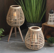  Modern Rattan Art Floor Lamp