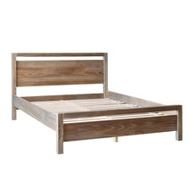  Rustic Pine Natural Wood Platform Bed |Available in King and Queen Sizes