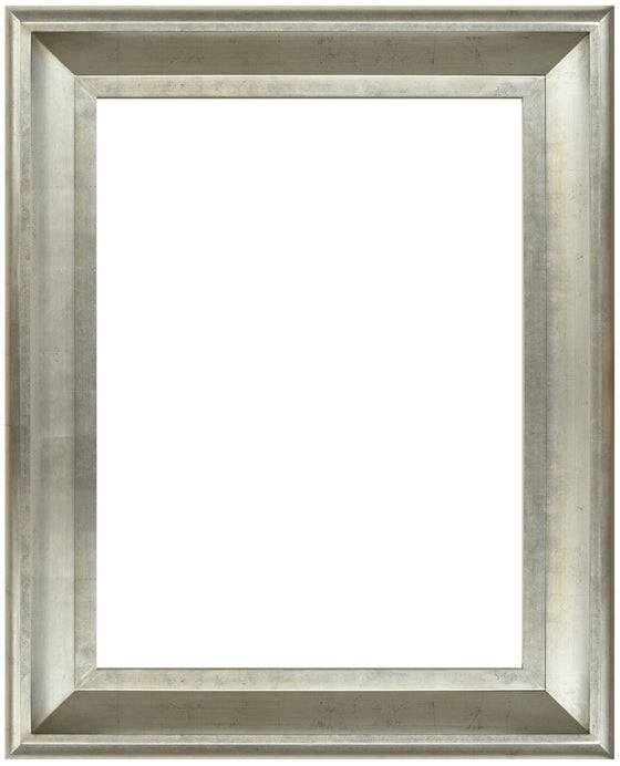 The Sterling Frame 30X40 Silver with Champagne Wash