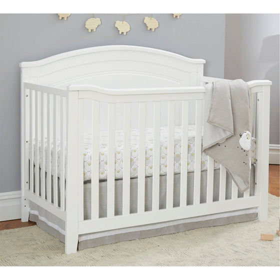 3 Piece Nursery Furniture Set in White