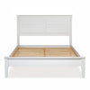 White Farmhouse Platform Bed