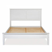  White Farmhouse Platform Bed