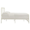 White Metal Spindle Bed