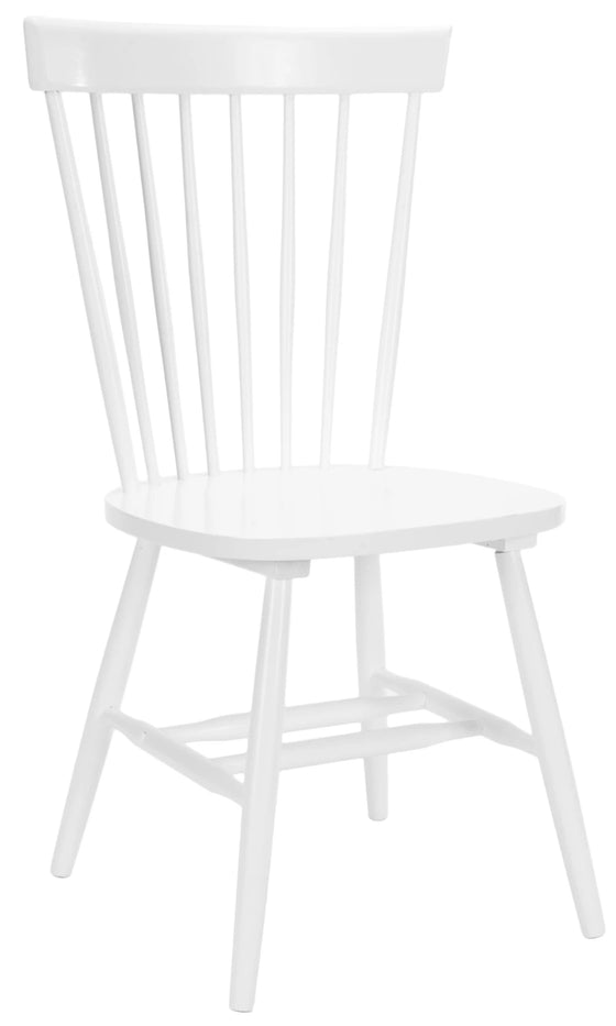 Parker Country Style Dining Chairs in White (Set of 2)