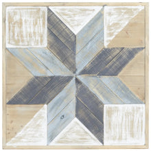  Multi-Colored Geometric Wood Wall Art