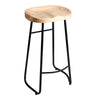 Wrought Iron Bar Stool Bar Stool Solid Wood High Stool Bar Chair