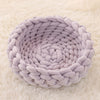 Woven Plush Pet Bed