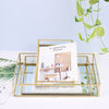 Storage Exquisite Glass Jewelry Tray For Earrings Necklace Ring Pendant Bracelet Makeup Display Stand