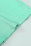 Ombre Green Short Sleeve Crew Neck T-Shirt with Pocket