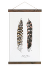 Feather Patterns Vol.2 | Unique Wall Hanging Art by Jessica Rose