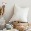 Linen Cotton Throw Pillow | Other Variants Available