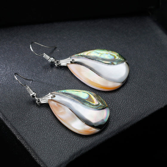 Natural Abalone Shell Series Earrings