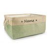 Personalized Dog Toy Basket Free Print Pet Storage Box Cat