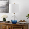 Glass Ombre Blue Table Lamp