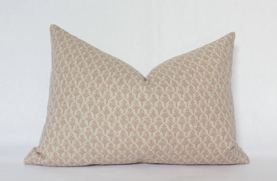 Lotus Blush Pillow Covers -Set of 2 | Other Sizes Available