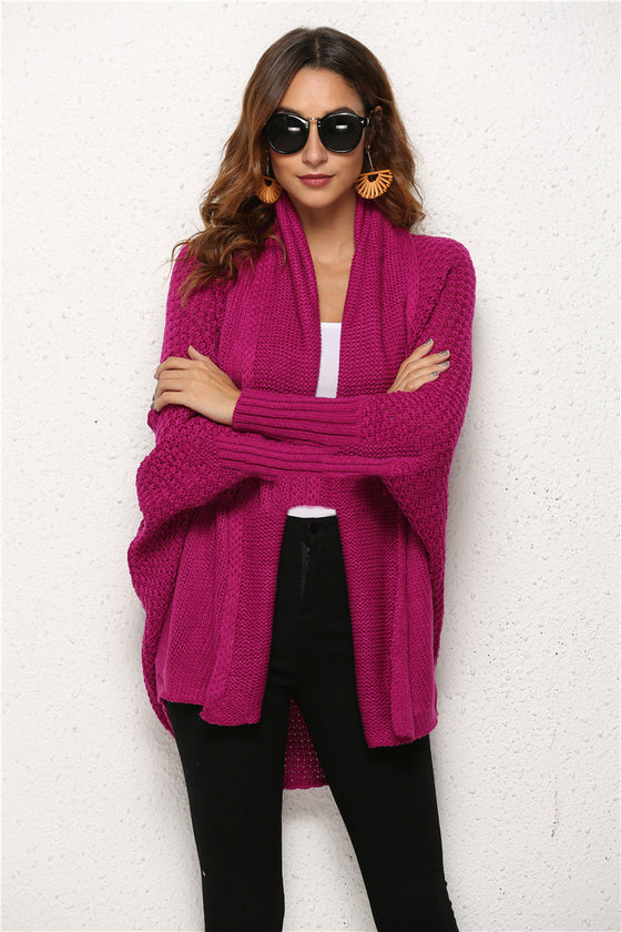 Oversized Knitted Cardigan for Women | Available in Other Colors