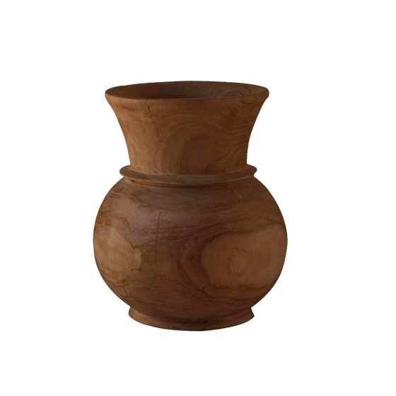 Nordic Style Wooden Vase