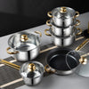 Stainless Steel Cooking Pot Set