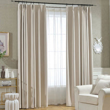  Herringbone Pattern Chenille Blackout Curtains