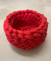 Woven Plush Pet Bed