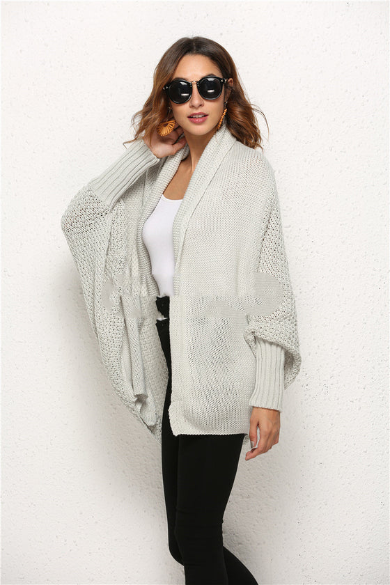 Oversized Knitted Cardigan for Women | Available in Other Colors