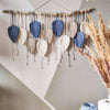 Multi-Colored Rustic Macrame Wall Hanging