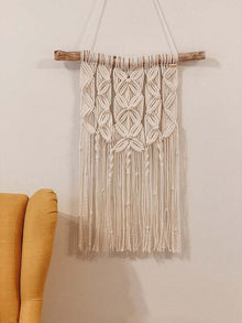  Rustic Bohemian Macrame Tapestry