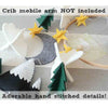 Felt Star and Moon Baby Crib Mobile Toy