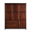 Cherry Wood Finish Bedroom  Armoire