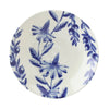 Single Serving Dessert Dish in Blue and Cream Floral Design