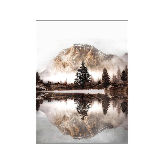 Natural Landscape Wall Art Canvas Flower Printing