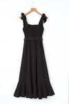 Black One-shoulder Long Dress